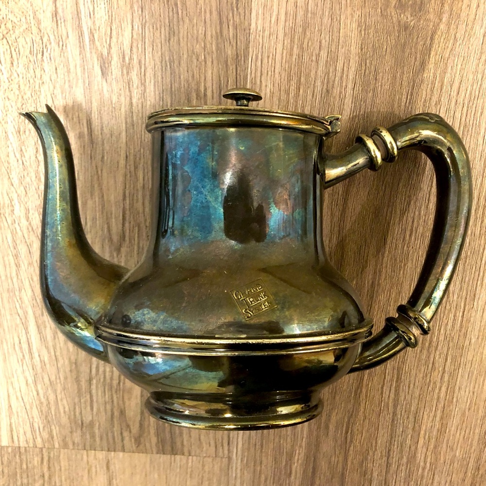Vintage Railway Teapot